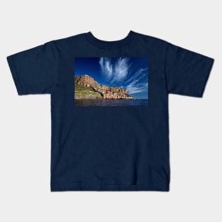 The medieval castletown of Monemvasia Kids T-Shirt